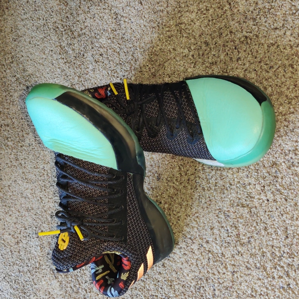 Adidas Harden basketball shoes, boys size 6.5